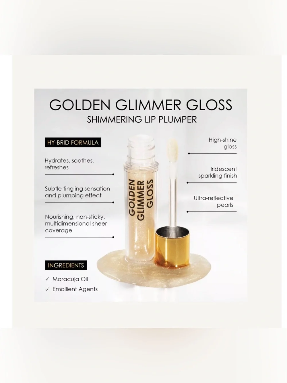 Natasha Denona Golden Glimmer Gloss